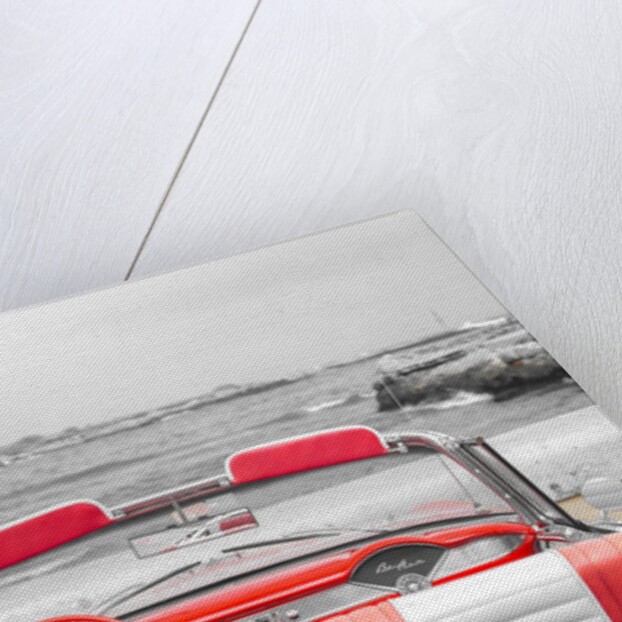 Vintage car in Havana by Assaf Frank